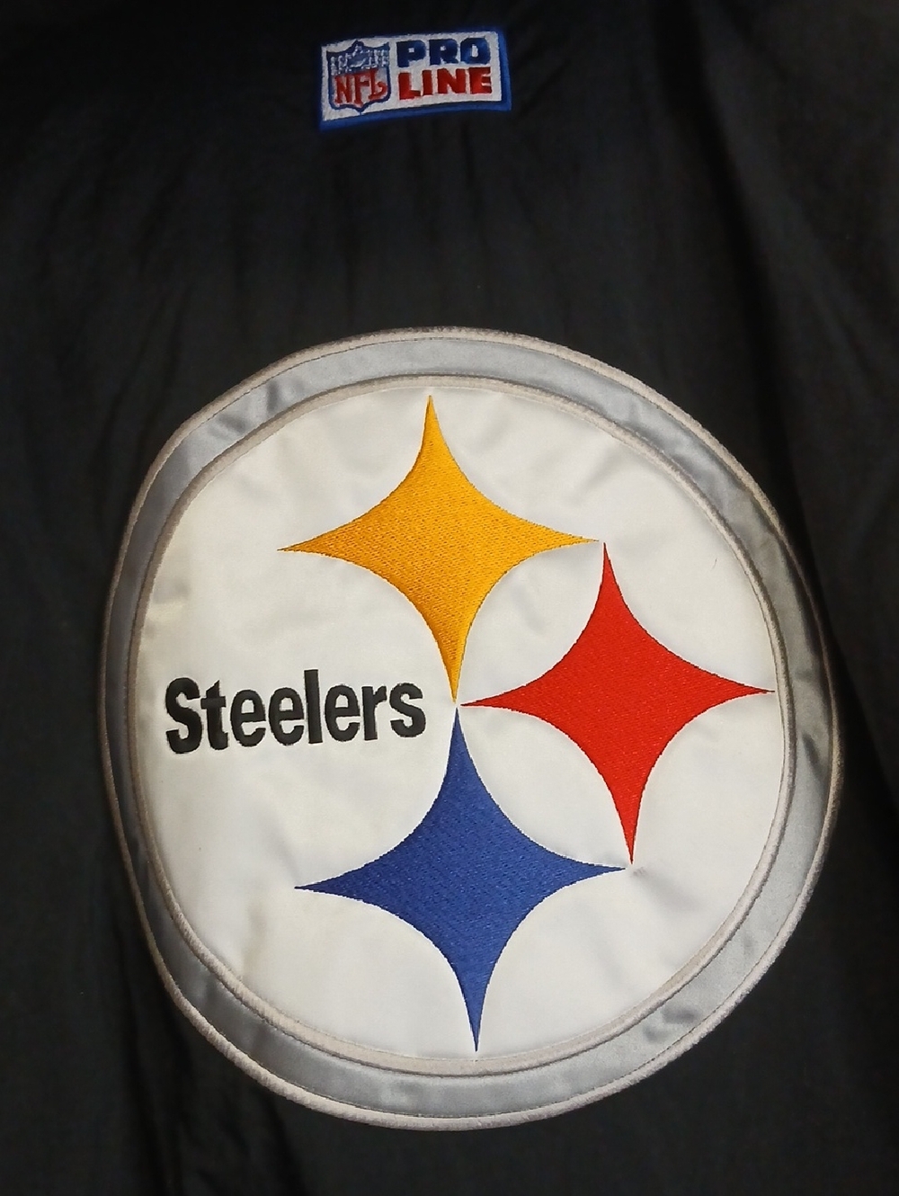 Vintage Pittsburgh Steelers Pro Line Starter Jacket-Mens XXL-Detachable Hood - Picture 9 of 12